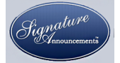 Buy From Signature Announcements USA Online Store – International Shipping