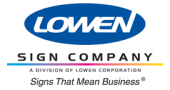 Buy From Lowen Sign Co.’s USA Online Store – International Shipping