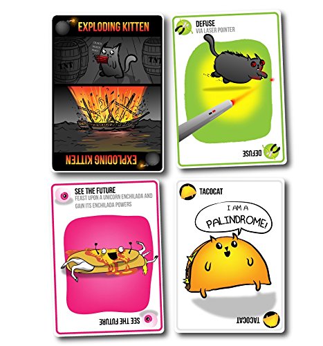 Fast Shipper EXPLODING KITTENS Card Game New and sealed 