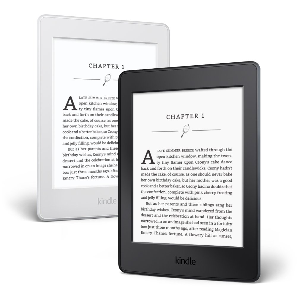 Kindle Paperwhite E-reader (Previous Generation – 7th) – White, 6″ High-Resolution Display (300 ppi) with Built-in Light, Wi-Fi – Includes Special Offers