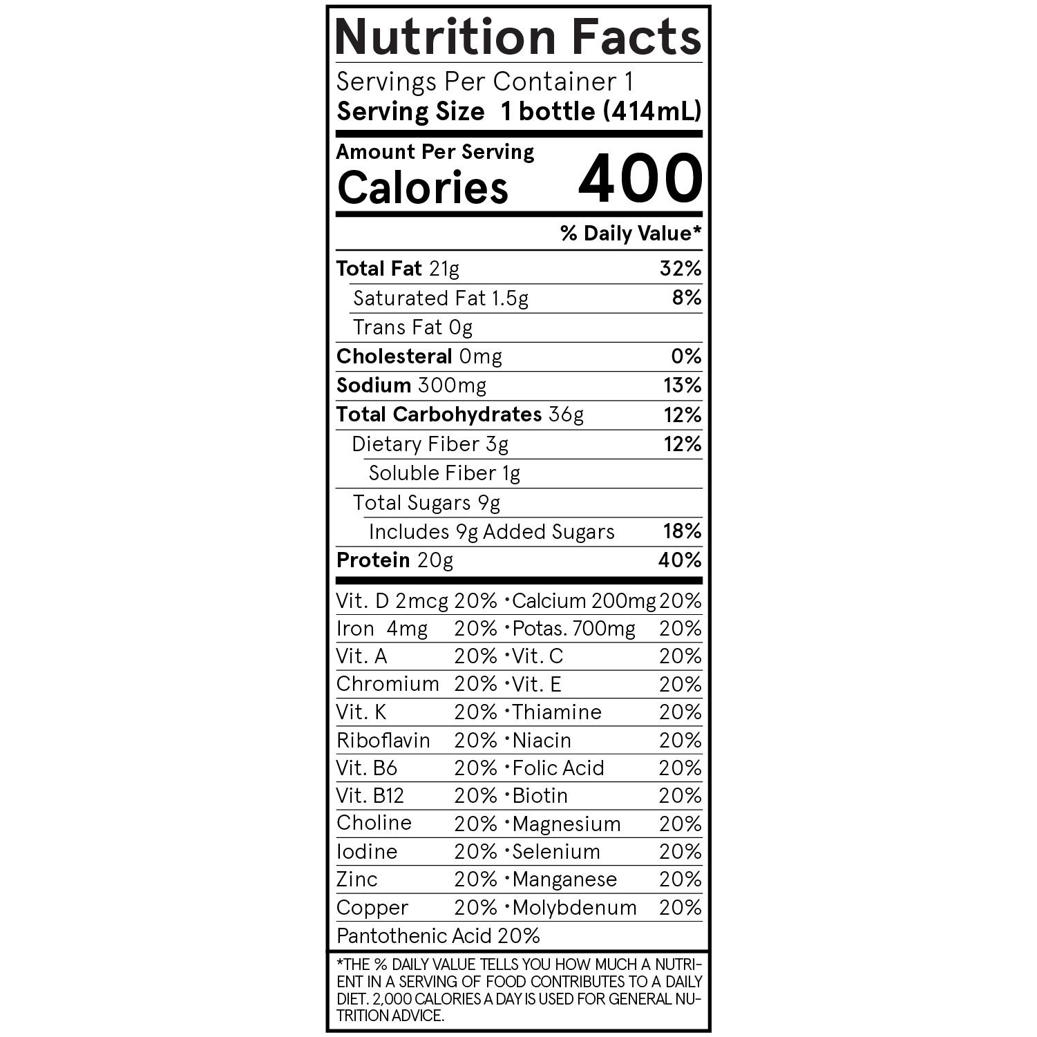 Soylent Meal Replacement Drink, Original, 14 oz Bottles, 12 Pack (Packaging May Vary)